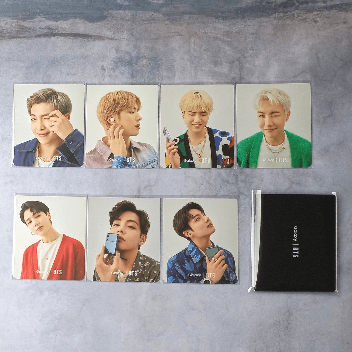 Galaxy×BTS フォトカード BTS Official Samsung Galaxy Z Flip 4 BTS Edition Photo Card