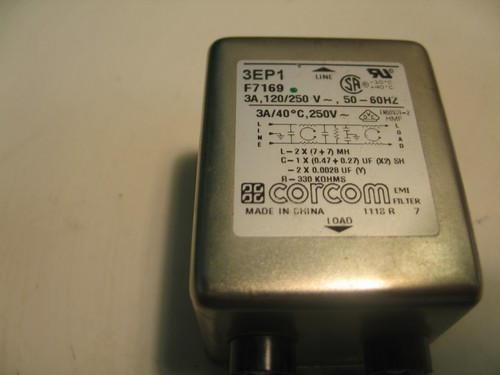 CONCOR 3EP1 FILTRO LINEA 3A/ 120-250VAC P4602 - Foto 2 di 6