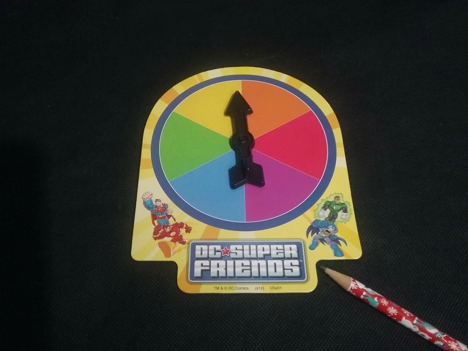 Joker Fun House Game DC Super Friends Wonder Forge 2012 Replacement Spinner ** - Image 2 of 4