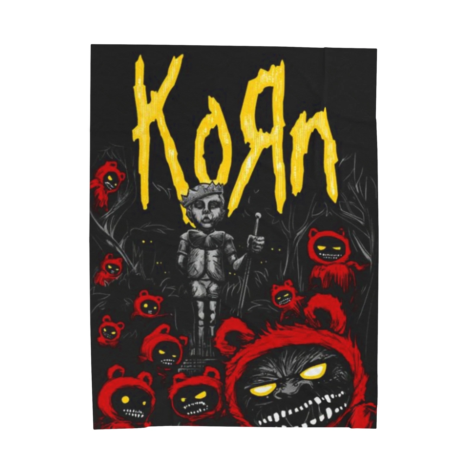Korn Soft Throw Plush Blanket
