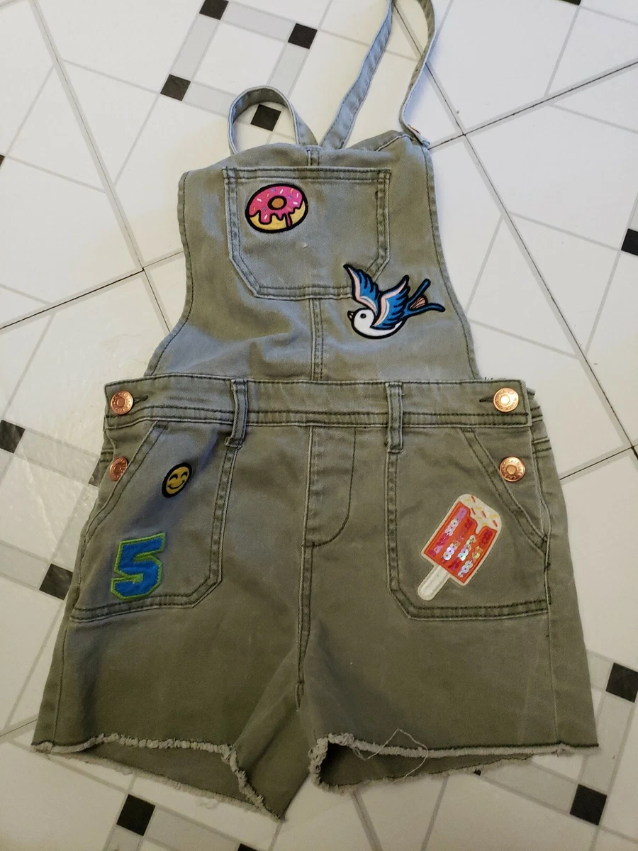 Girls overall deals shorts