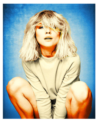 DEBBIE HARRY - BLONDIE - 4''X5''  PHOTOGRAPH