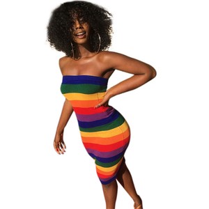 ebay rainbow dress