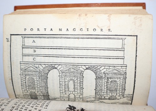1569 Antichita della Citta di Roma Bernardo GAMUCCI 2nd Ed Illustrated Map - Picture 17 of 24
