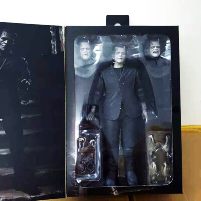 NECA Ultimate Frankenstein s Monster Black & White 7'' Action Figure In Stock