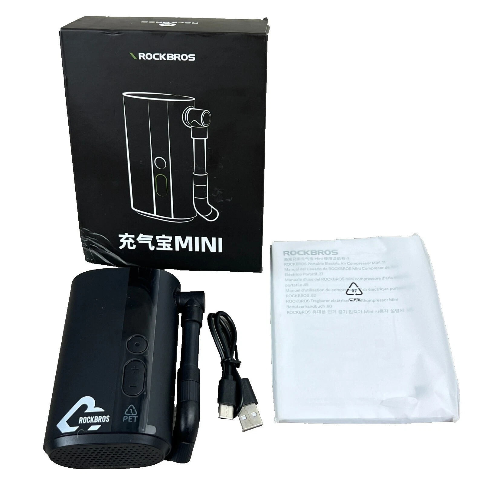 Bombas De Bicicleta Negro RockBros