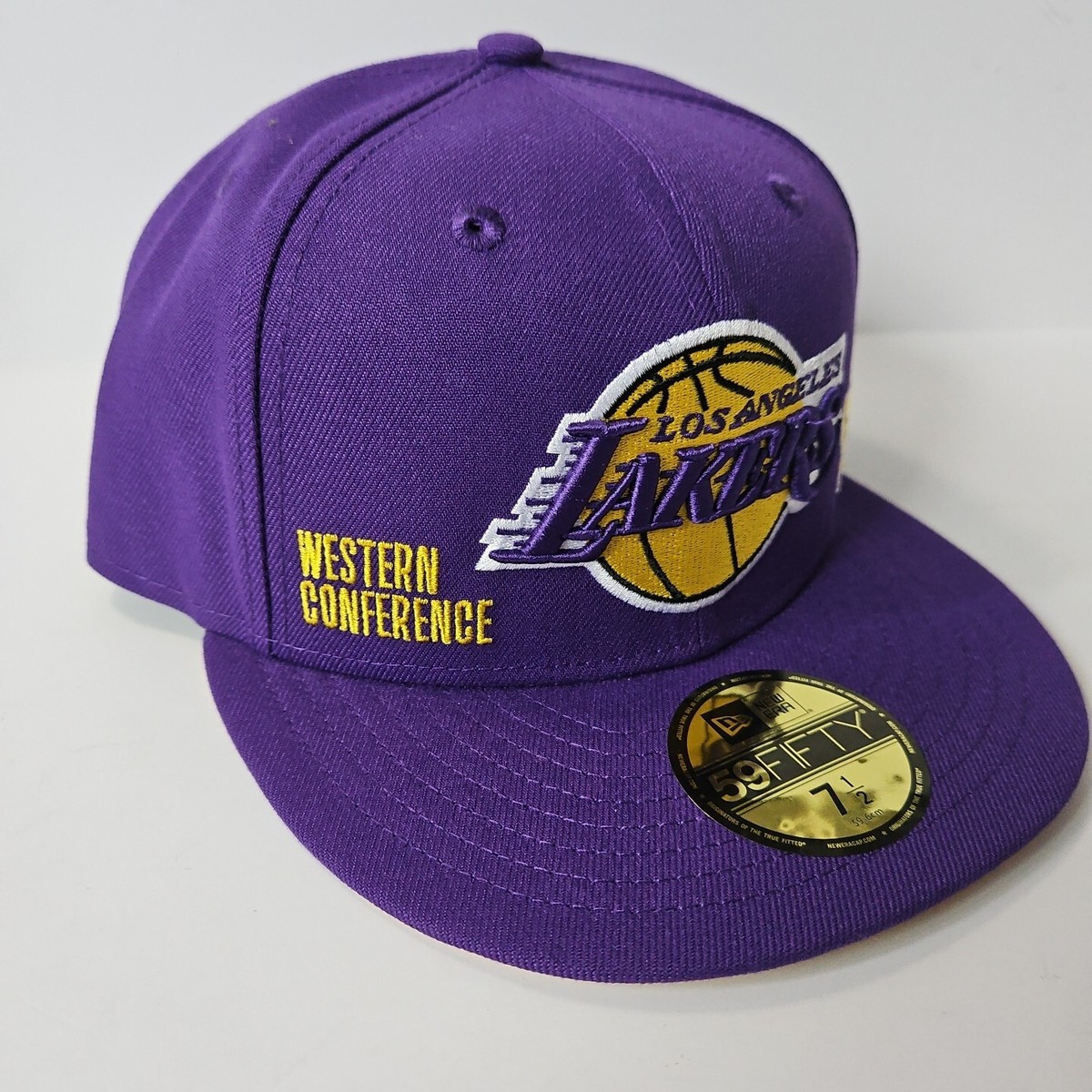 Lakers 59FIFTY 7 1/2 アーチロゴ 紫 Lakers 59FIFTY 7 1/2 アーチロゴ 紫 - メルカリ