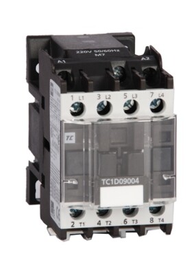 Schütz / Contactor TC1-D09004-V7   4-polig, 400V Spule   NEU