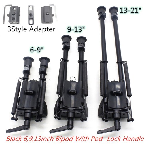 6,9,13'' inch Harris Bipod Heavy Duty Swivel Tiltable Model With Pod