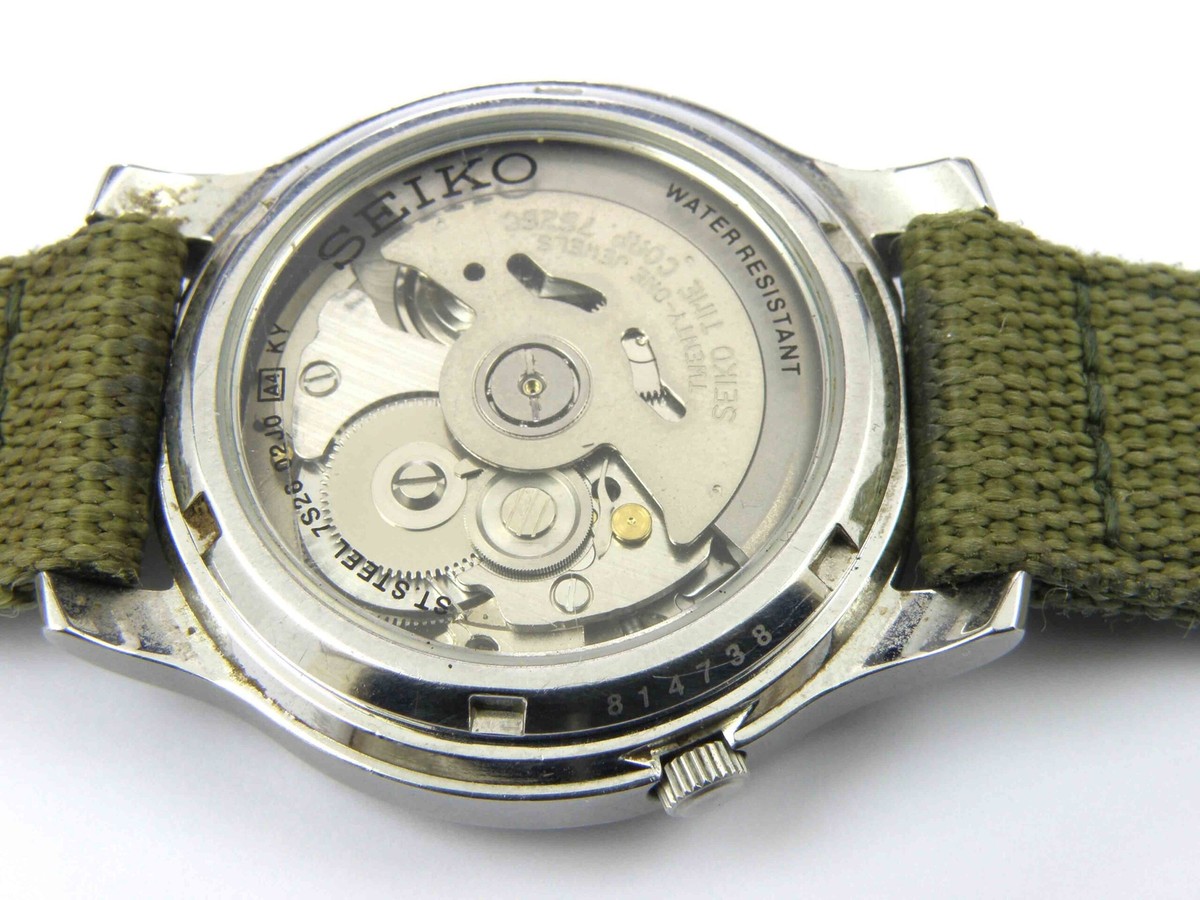 Gents Seiko 5 Sports 7S26-02J0 Automatic Pilot Watch - 50m | eBay UK