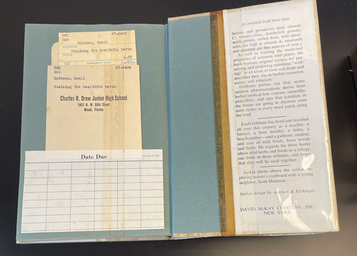 Stalking The Healthful Herbs Euell Gibbons 1966 Hardcover Book - Picture 9 of 10