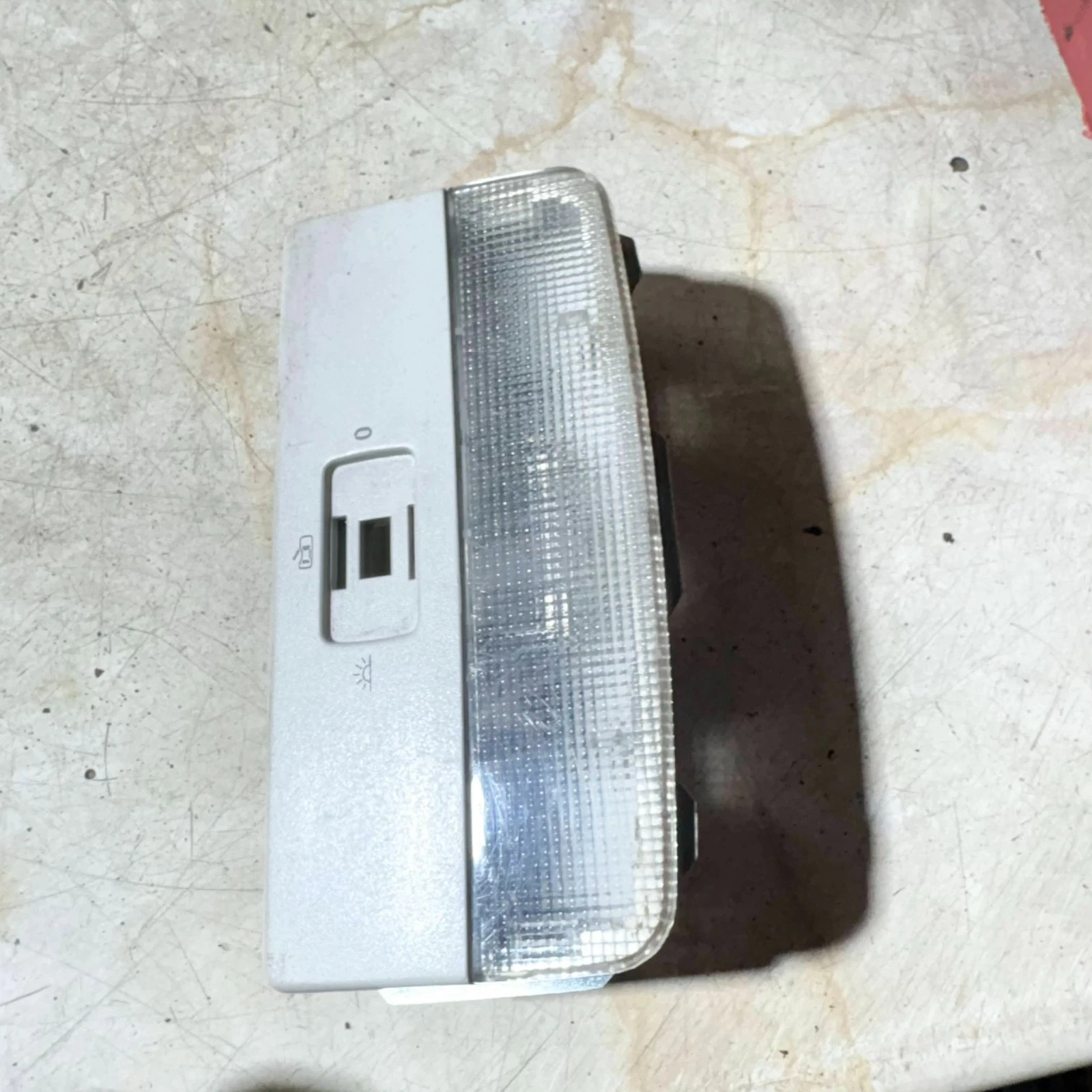 VW Fox overhead roof light reference photograph