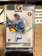 2024 Topps Pristine - Pristine Autographs Curtis Mead #PA-CME (AU, RC)