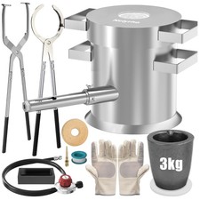 All-in-One Metal Smelting Forge for Gold & Silver Casting