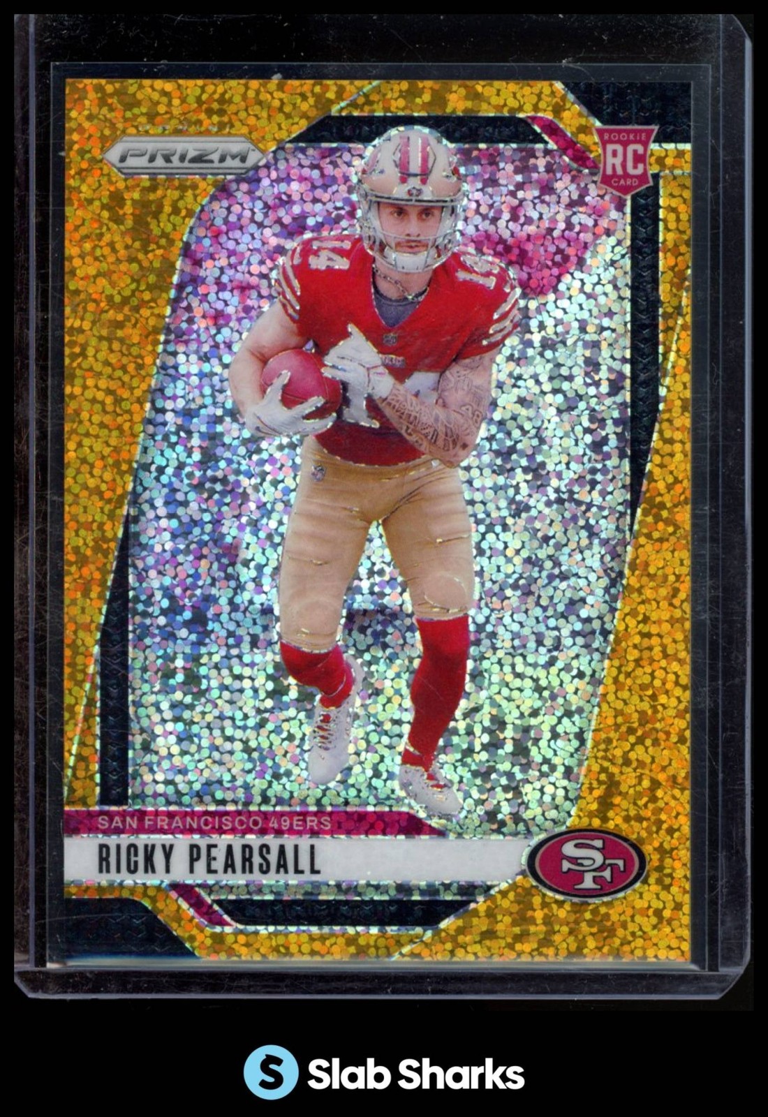 2024 PANINI PRIZM #383 RICKY PEARSALL GOLD SPARKLE RC ROOKIE /24