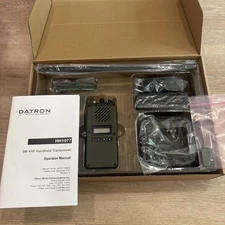 Datron SPECTRE V HH1077 Handheld Tactical Radio RF Transceiver 5W VHF 30-88 MHz