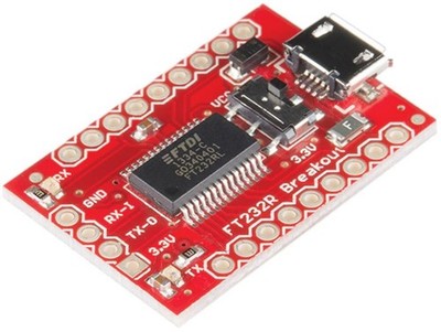 SPARKFUN ELECTRONICS - USB to Serial Breakout Board, FT232RL