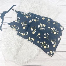 Reformation Dietrich Georgette Midi Black Dress in Piazza Floral Size 0P