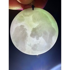 Certified Natural Type A Jadeite Tiger Pendan...