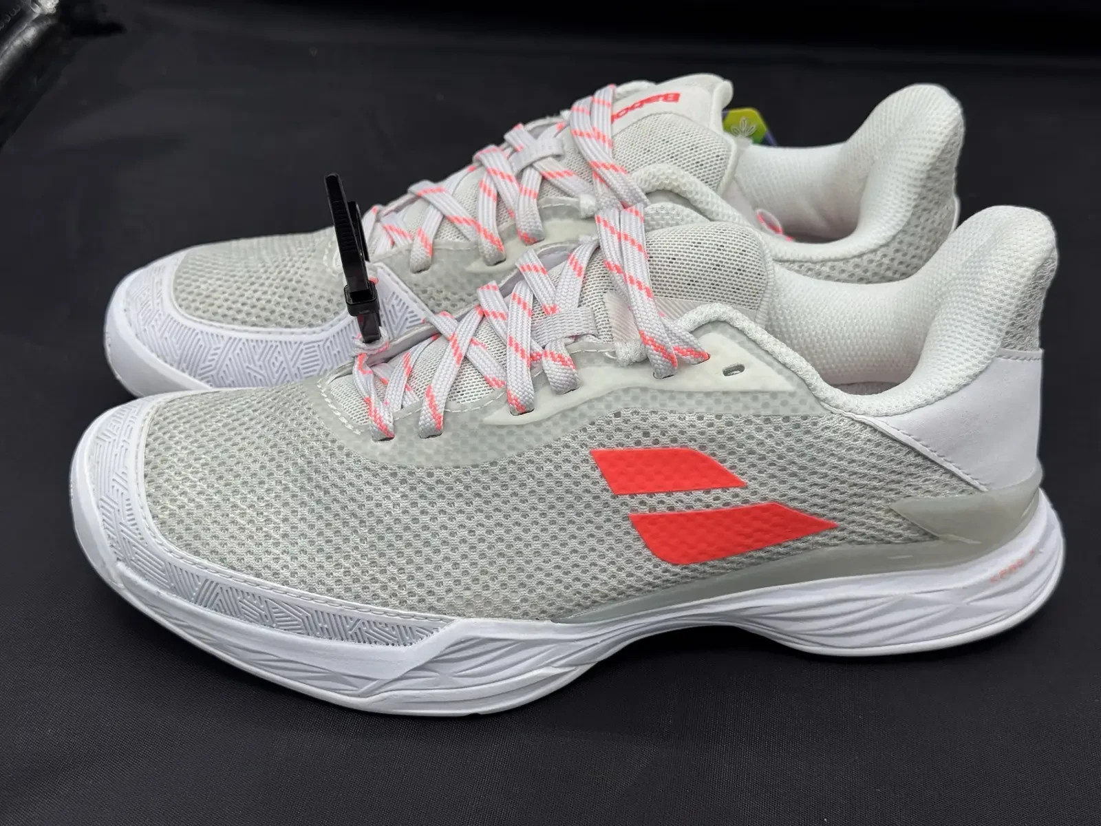 Babolat Jet Tere Clay Womens Tennis Shoes UK5 EU38 White Coral Ortholite NWT image 4