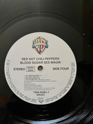 Red Hot Chili Peppers Blood Sugar Sex Magik 2Xlp Vinyl (1991 Eu