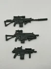 GIJoe Classified Series Action Pilot Sniper & Machine Gun Lot Fodder 1/12 Scale