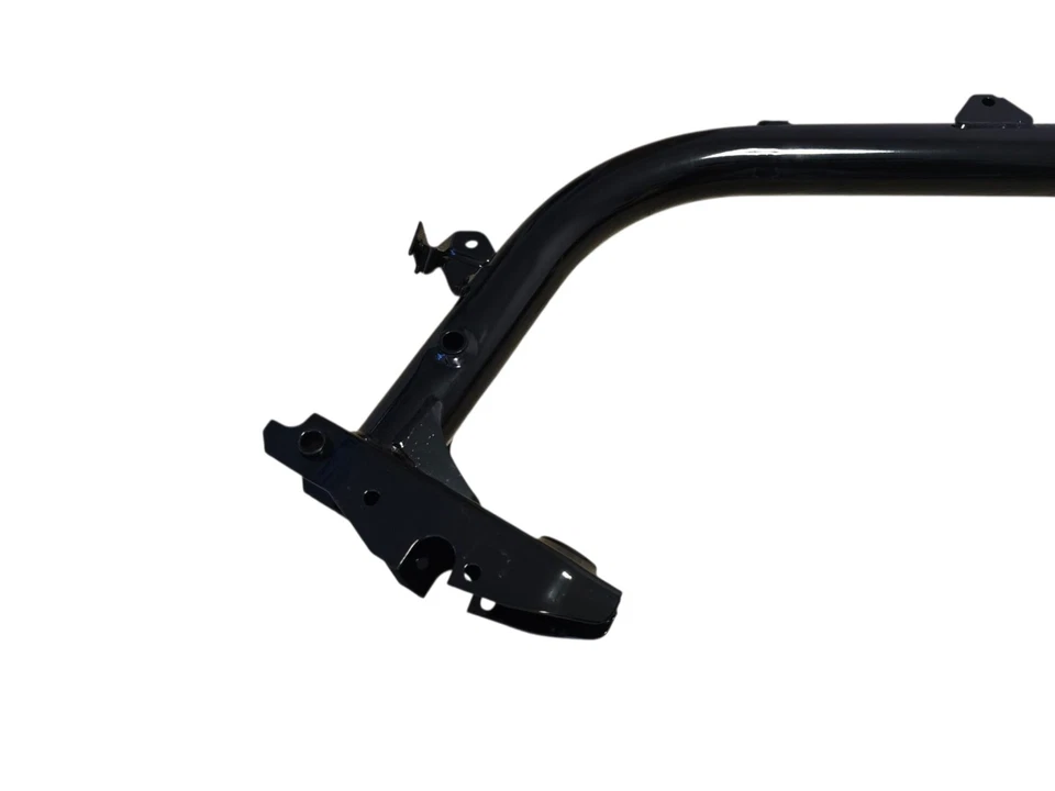 Rahmen, mit Knotenblech Enduro, ohne Typschild, Schwarz - Simson S51, S53, S70,  - Bild 4 von 4