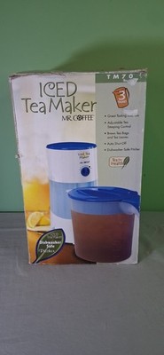Mr. Coffee Iced Tea Maker 3 Quart Model TM70 Pitcher Not Included