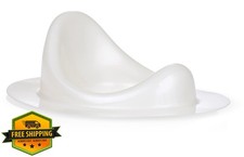 Nuby White Toilet Trainer Seat Toddler Potty Training