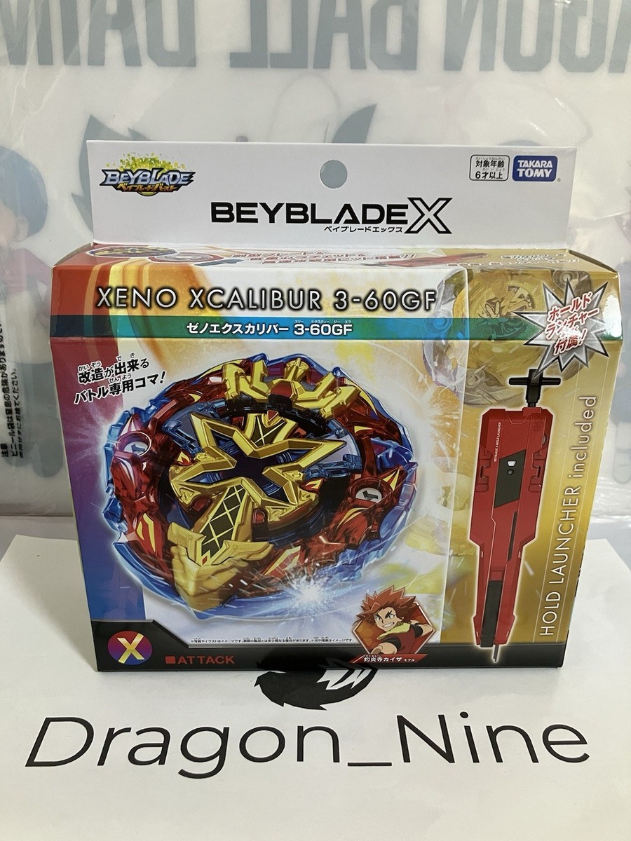 BEYBLADE X BX-00 Starter Xeno Excalibur 3-60GF NEW JAPAN Kids GIFT