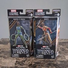 Hasbro Marvel Legends Black Panther Nakia Okoye Figures Build-A-Figure