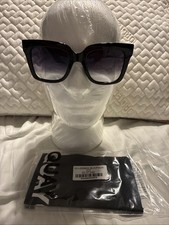 Quay Ladies ICY Black Fade Sunglasses With Case