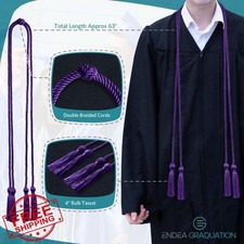 Endea Graduation Double Honor Cord Purple