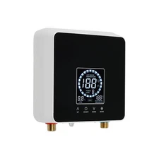 5500W 110V Tankless Hot Water Instant Heater Electric Shower Kitchen Boiler Bath