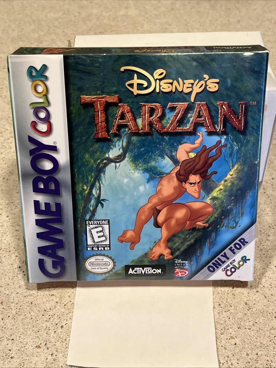 Disney's Tarzan (Nintendo Game Boy Color, 1999) for sale Disney's Tarzan (Nintendo Game Boy Color, 1999) for sale