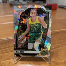 2024 Panini Prizm WNBA Basketball Nika Mühl RC Cracked Ice