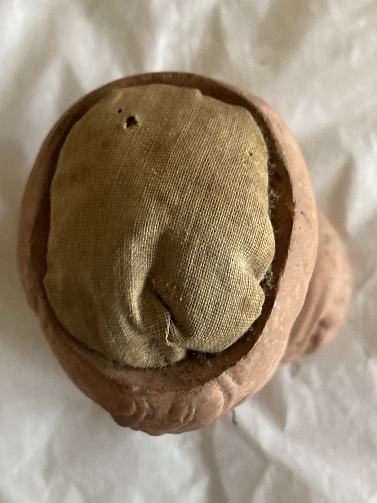 Antique Rare GEORGES DREYFUS Paris 1900 Couture/Limoges Earthenware Needle Spike