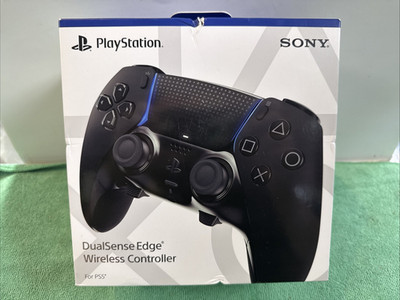 New Sony Playstation 5 PS5 DualSense Edge Wireless Controller Black CFI-ZCP1
