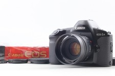 Read! [ MINT , w/ Hood] Canon EOS 1N Film Camera EF 50mm f1.8 II Lens From JAPAN
