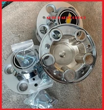 4 PCS WHEEL CENTER HUB CAPS FOR Silverado C1500 TRUCK 5 LUG 15" 15x8 15x7 RALLY