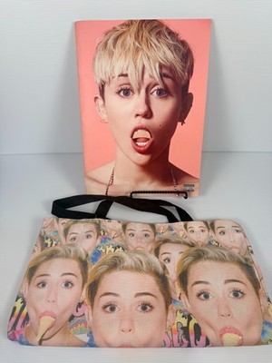 Miley Cyrus 2014 Bangerz Tour Program *Explicit Version* With Tote