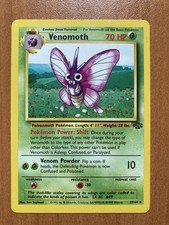 Venomoth Unlimited Jungle rara carta non holo 29/64 Pokemon TCG LP/NM SPEDIZIONE VELOCE