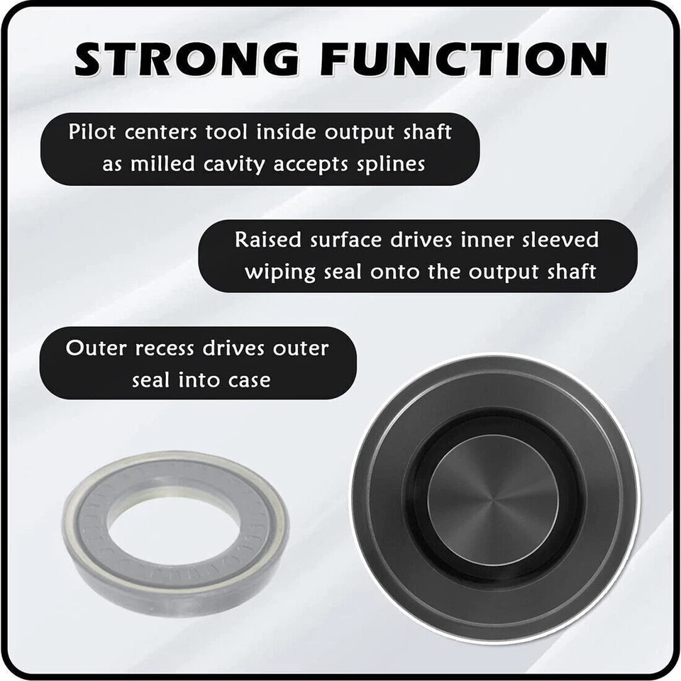 Herramienta de instalación de controlador de sello de salida frontal Adapt-A-Case para GM NP246/261/263 TM109RAC Foto 2 de 4