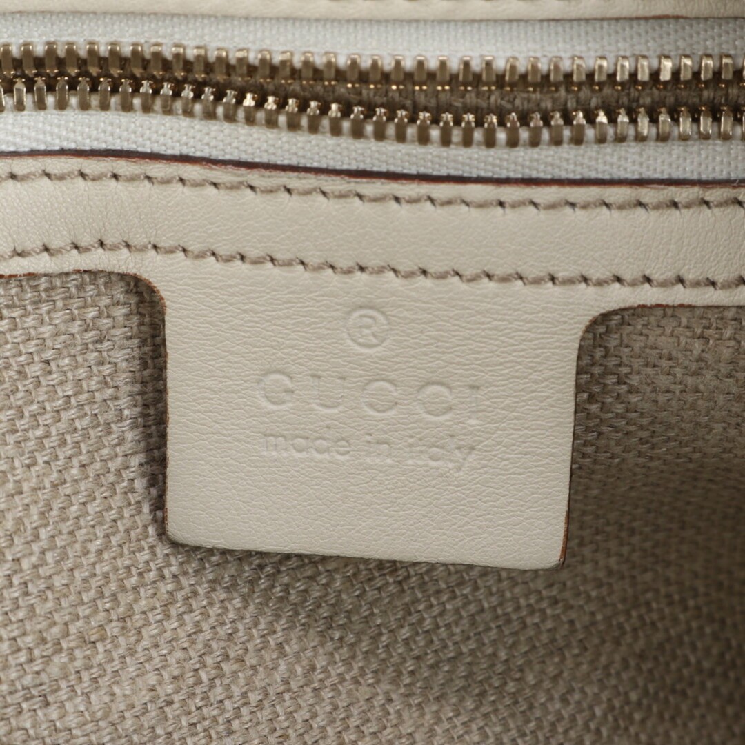 Gucci Bamboo Leather Handbag Mini Boston Tote Used 36x21cm thumbnail 8