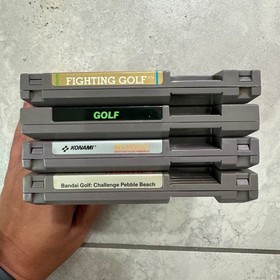 Nintendo NES Golf 4 Video Games Lot 