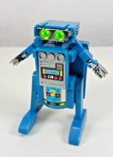 Máquina Gamebot Pinball Robot Azul Transforming Mecha Años 80 Transformer KO