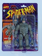 Marvel Legends Retro Rhino Deluxe Figure Spider-Man Vintage Card Hasbro NEW