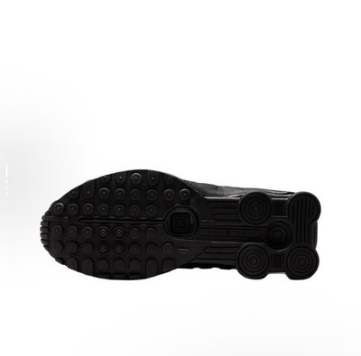 Nike Shox R4 GS Triple Black Blackout Nby CW2626-003 Kid's Women's