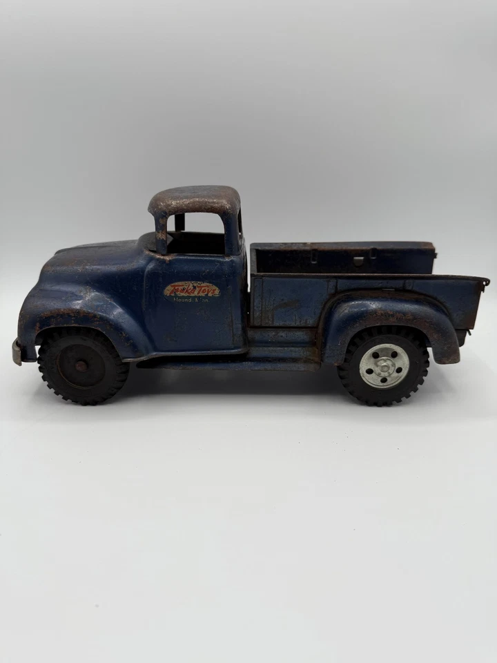 VINTAGE 1956 TONKA STEPSIDE PICKUP TRUCK  BLUE - Image 3 of 4