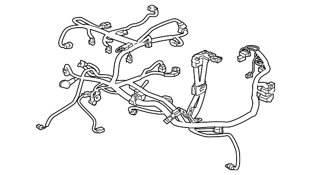 Genuine Nissan Engine Harness 24011-3VP0A